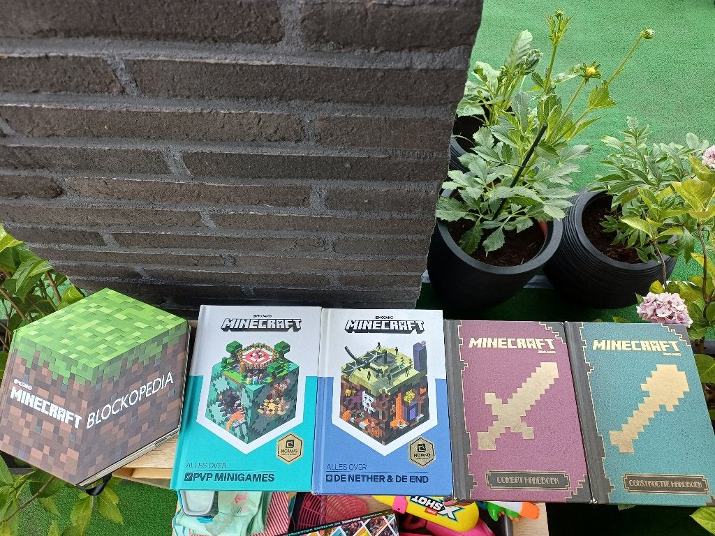 5 boeken Minecraft, Livres, Enlèvement, Utilisé, Autres sujets/thèmes