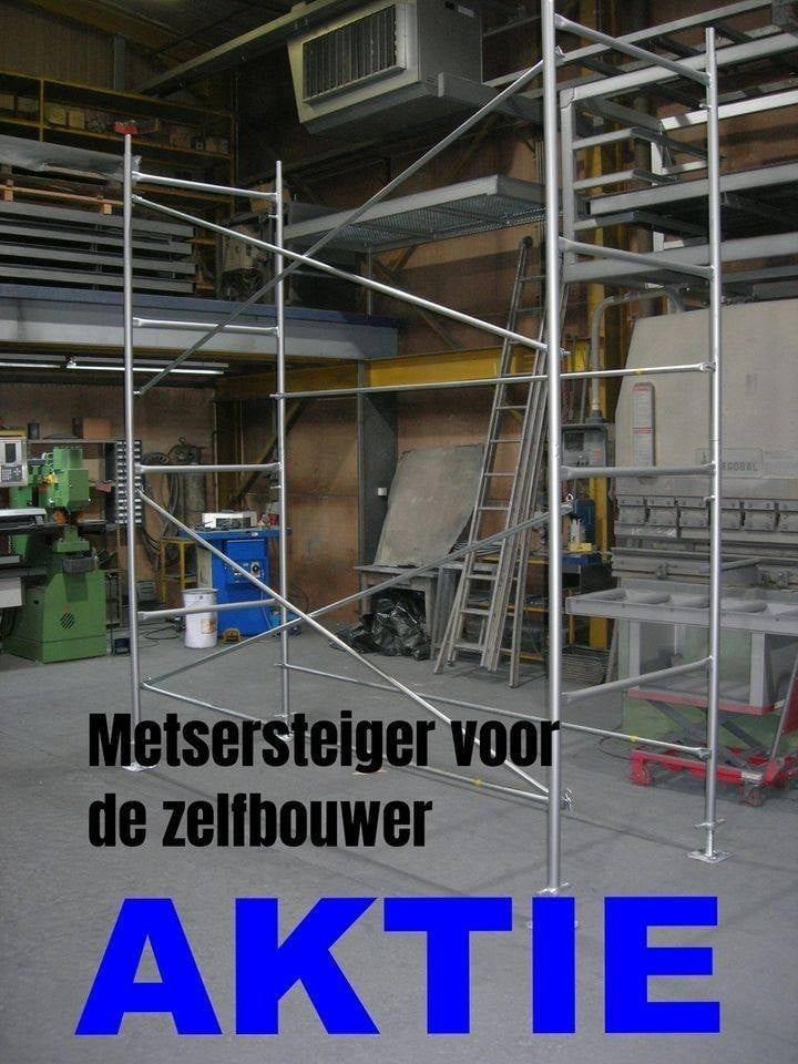 steiger voor de zelfbouwer - metsersteiger - metserstelling, Bricolage & Construction, Bricolage & Rénovation Autre, Neuf, Enlèvement