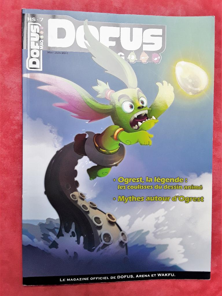 3 magazines BD et illustrations : DOFUS & PAGE 1, Meerdere stripboeken, Ophalen, Gelezen