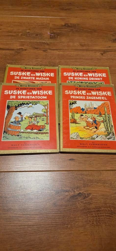 Suske en Wiske - strip klassiek, Ophalen