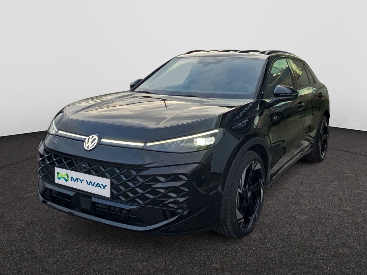 Volkswagen T-Roc 1.5 TSI R-Line DSG, Auto's, Automaat, Adaptive Cruise Control, Zwart, SUV of Terreinwagen