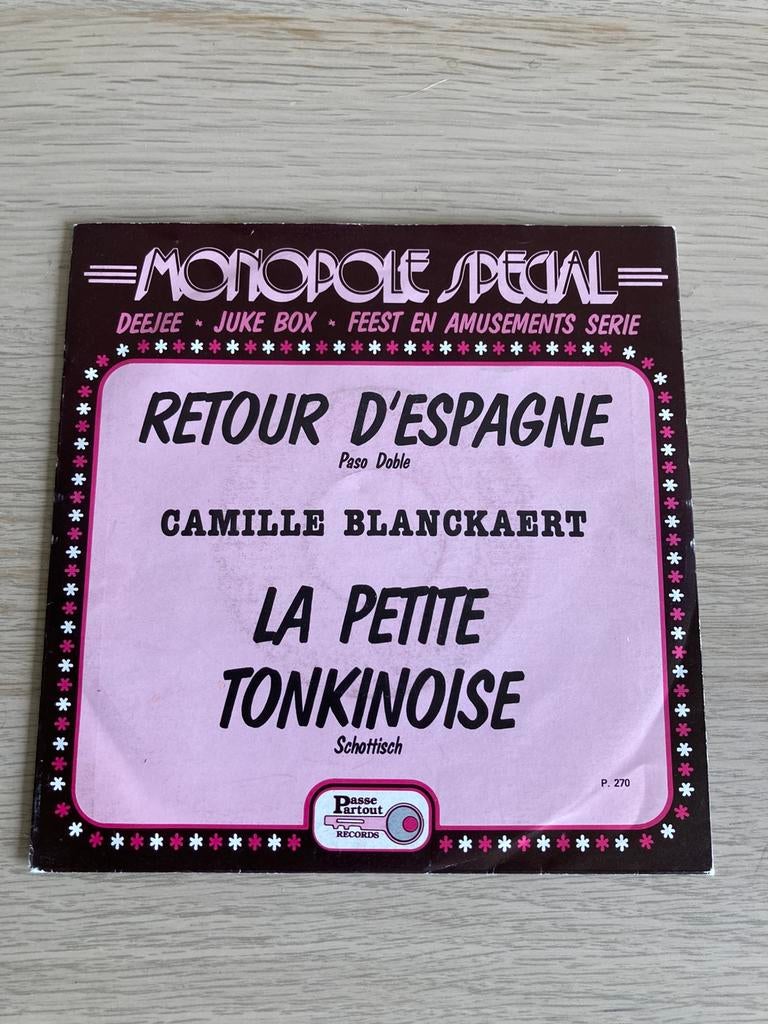 Camille blanckaert - retour d espagne / la petite tonkiniose, Ophalen, Zo goed als nieuw