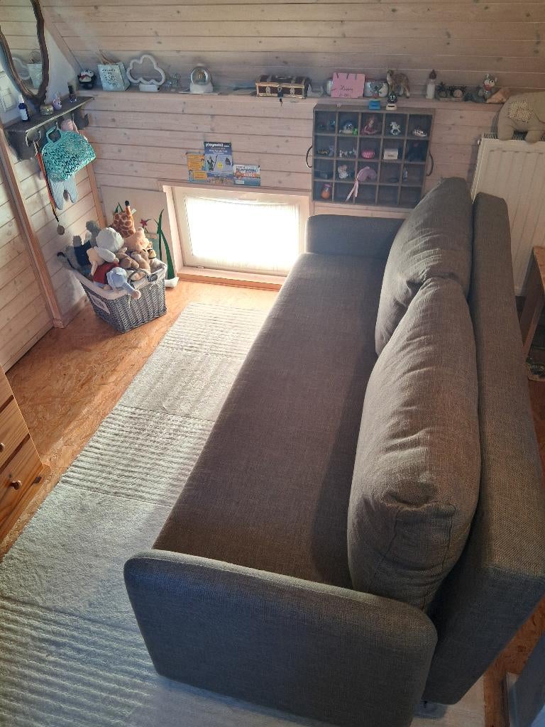 Zetelbed, Ophalen, 140 cm, Zo goed als nieuw, Twijfelaar