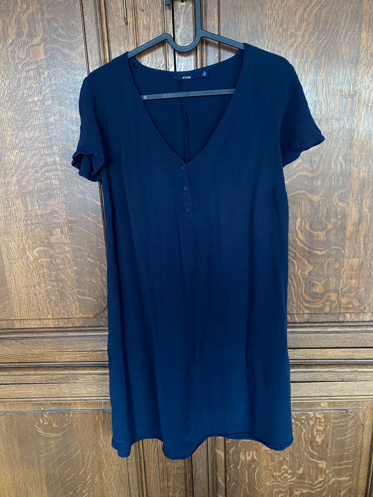 Robe marine Kiabi, Kleding | Dames, Jurken, Blauw, Ophalen of Verzenden, Zo goed als nieuw, Maat 36 (S)