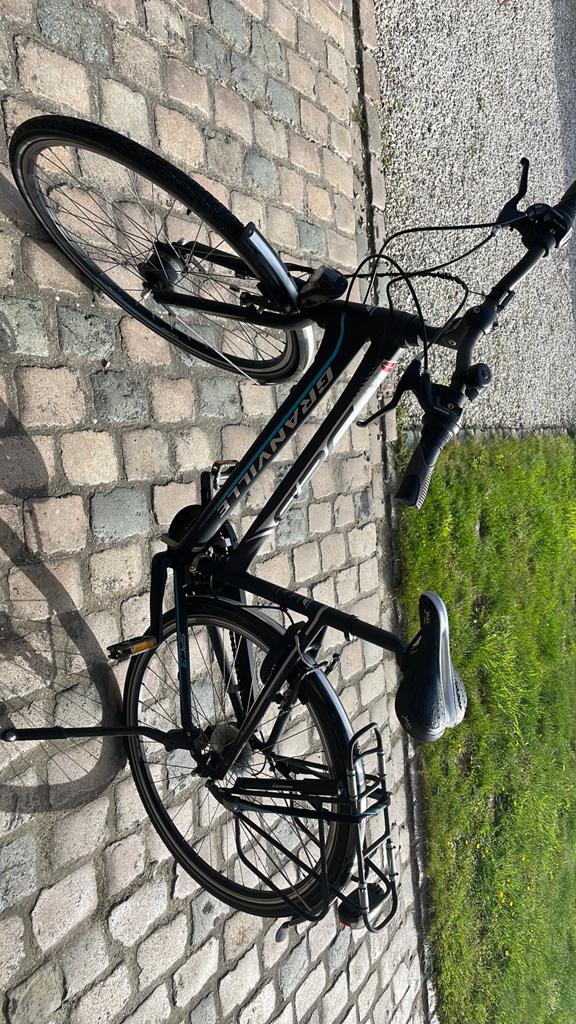 Damesfiets zwart Granville, Fietsen en Brommers, Ophalen, Zo goed als nieuw