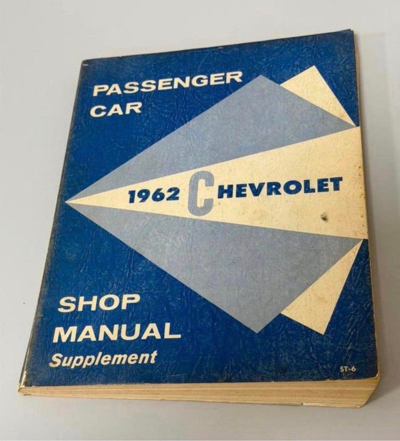 Manuel d'atelier des voitures  Chevrolet 1962 Manuel Chevy, Enlèvement ou Envoi