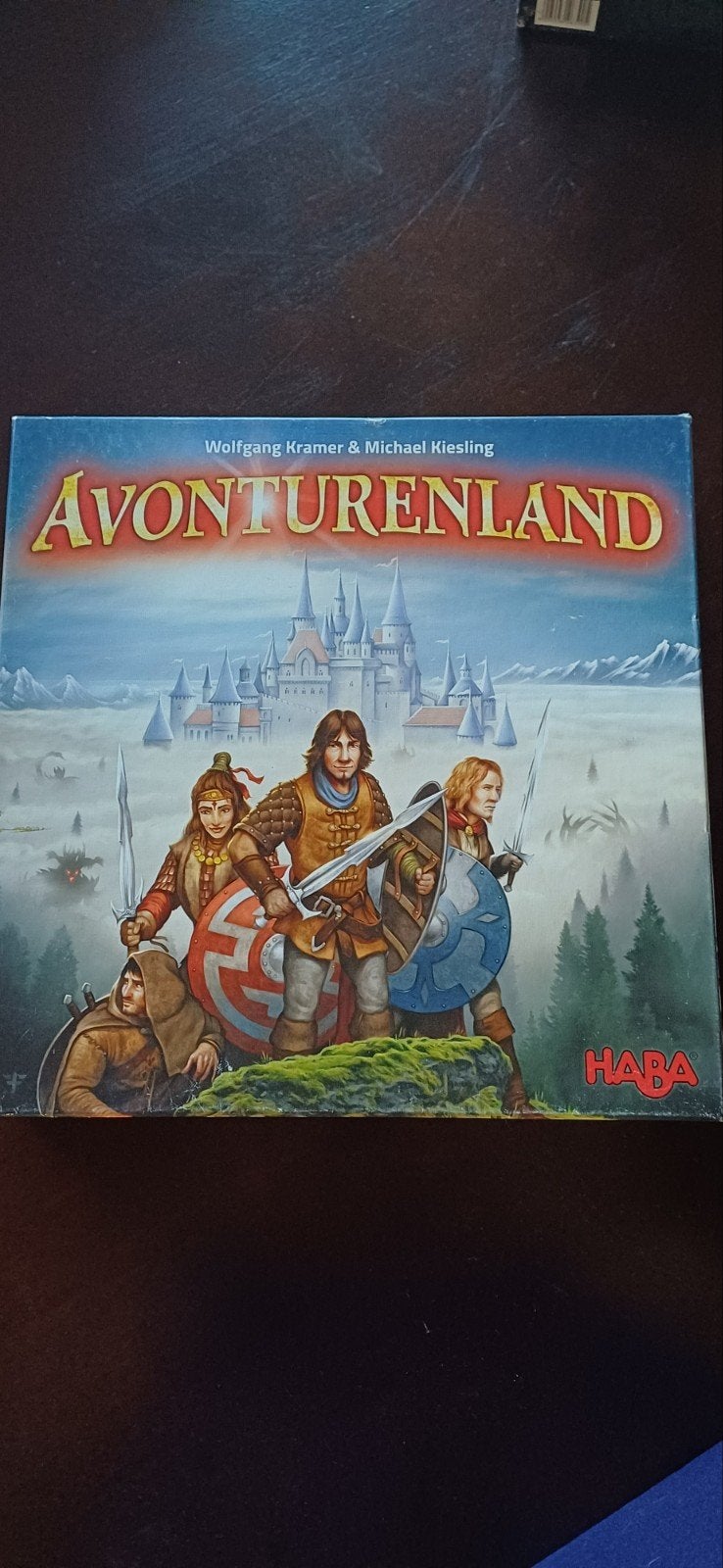 Avonturenland (Haba), Drie of vier spelers, Ophalen of Verzenden, Gebruikt, Haba
