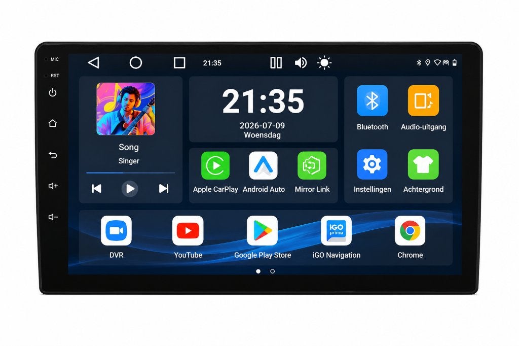 9 inch Android DASHCAM Tablet Auto, Camper GPS EU MAP - TMC, Info@drktech.be, Oosterwennel 35 Genk, Nieuw, Ophalen of Verzenden