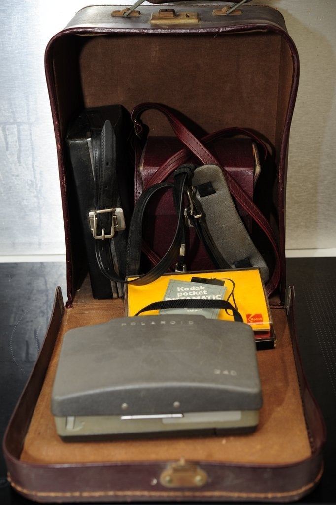 lot oude polaroid camera's, Audio, Tv en Foto, Ophalen of Verzenden, Gebruikt, Polaroid, Polaroid