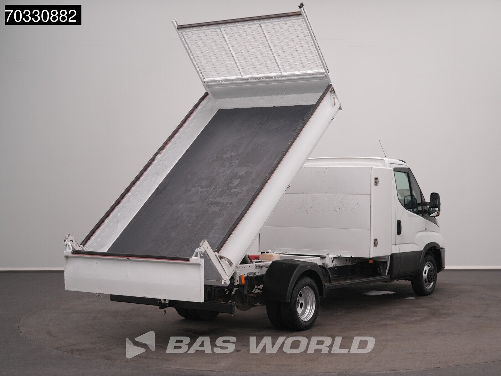 Iveco Daily 35C16 3.0L Kipper met Kist Dubbellucht 3,5t Trek, Auto's, Bestelwagens en Lichte vracht, Stof, Gebruikt, Euro 6, 4 cilinders