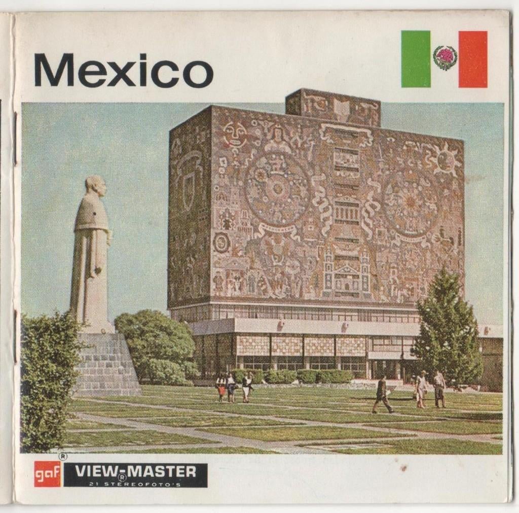 View-master Mexique B 011 NL, Enlèvement ou Envoi