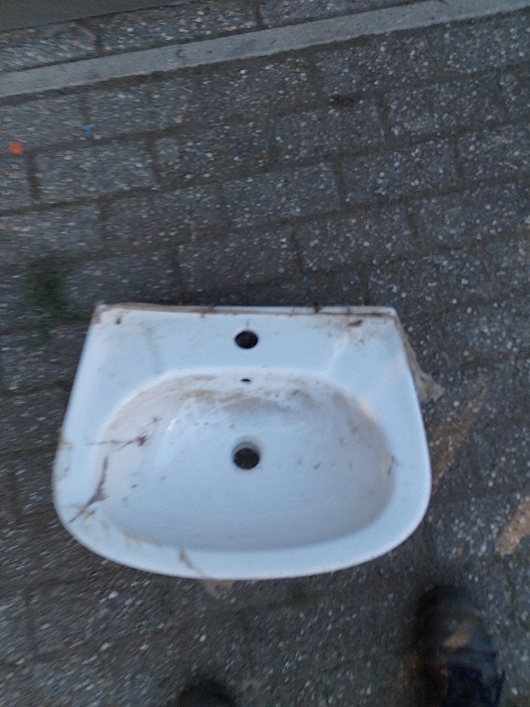 Lavabo, Doe-het-zelf en Bouw, Sanitair, Ophalen, Nieuw, Steen, Wastafel
