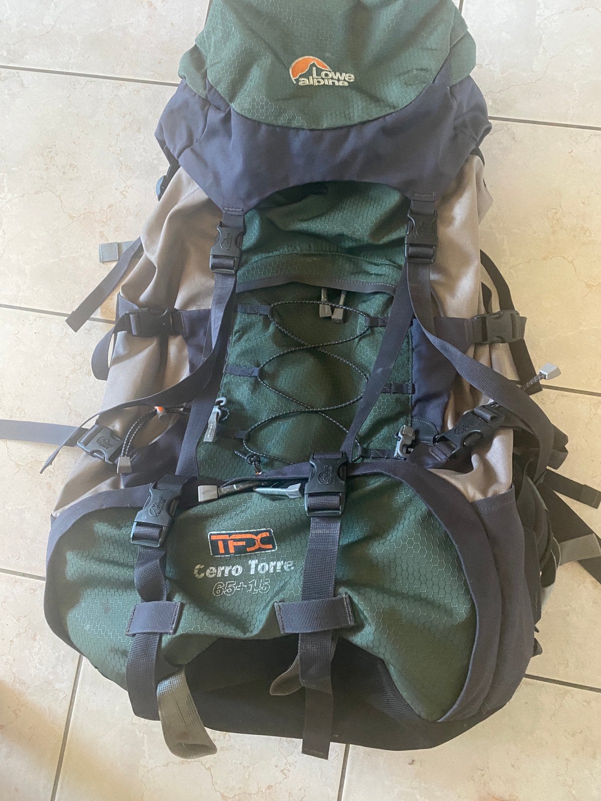 Alpine cerro Torre 65+ 15 liter, Sports & Fitness, Alpinisme & Randonnée, Enlèvement ou Envoi, Comme neuf, Sac à dos