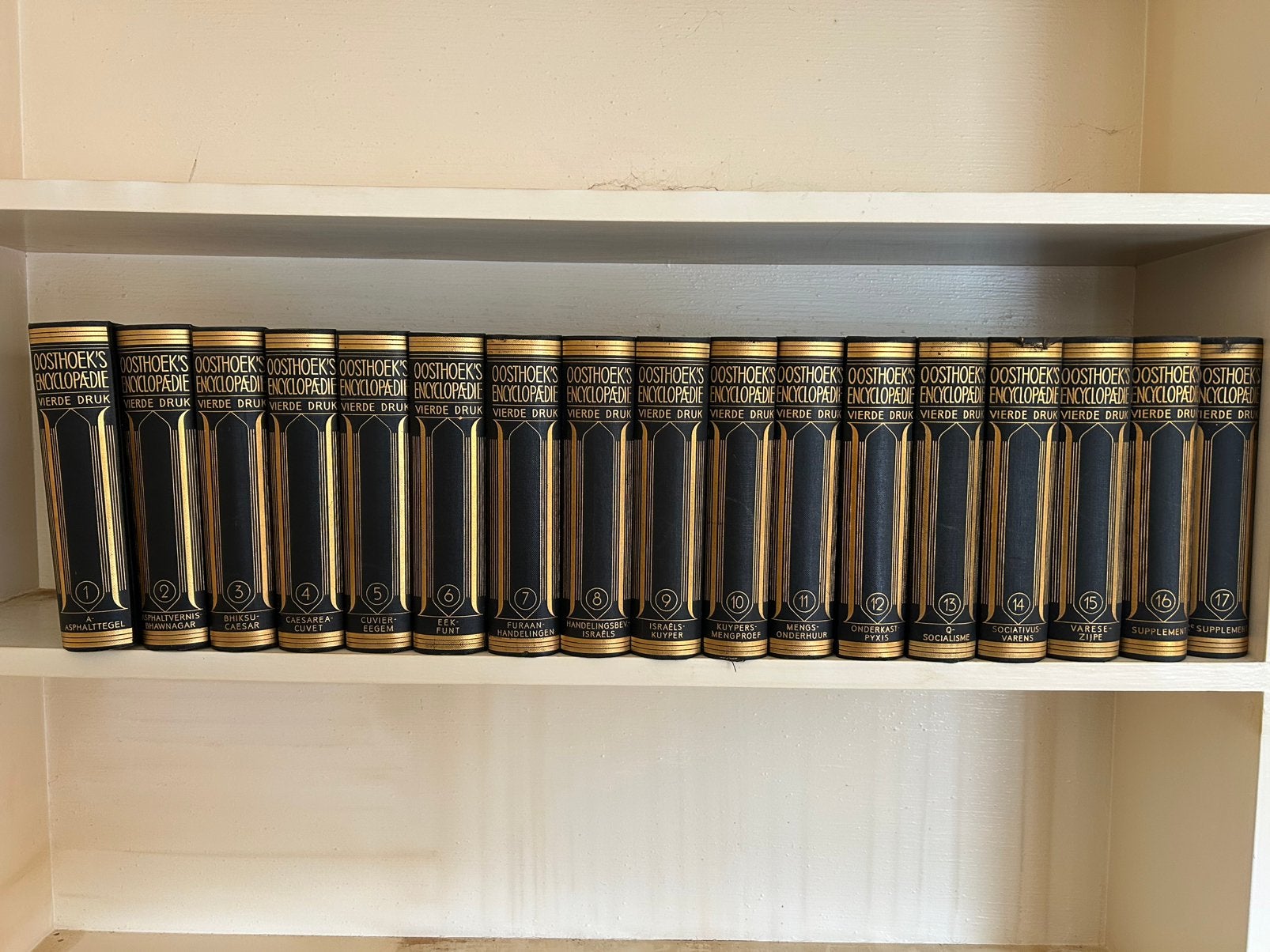 Oosthoek’s encyclopedie, Boeken, Encyclopedieën, Ophalen, Gelezen, Complete serie