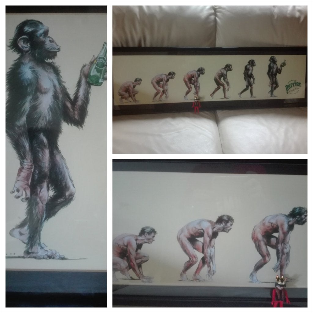 153) Reclame Perrier door Clarys ( Item voor de mancave ), Ophalen