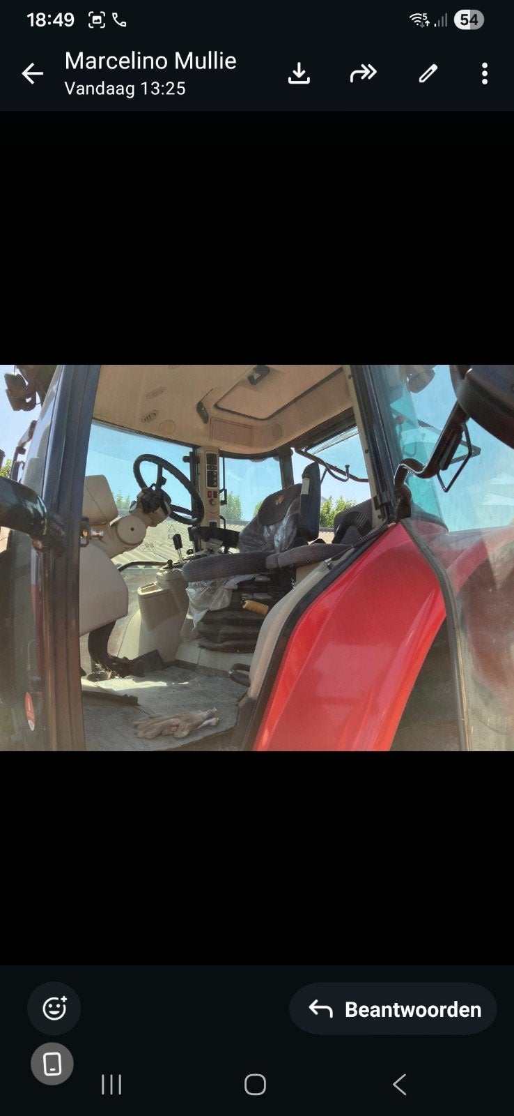 Massey Ferguson 6612 + mengmestvat, Ophalen, Gebruikt, Massey Ferguson