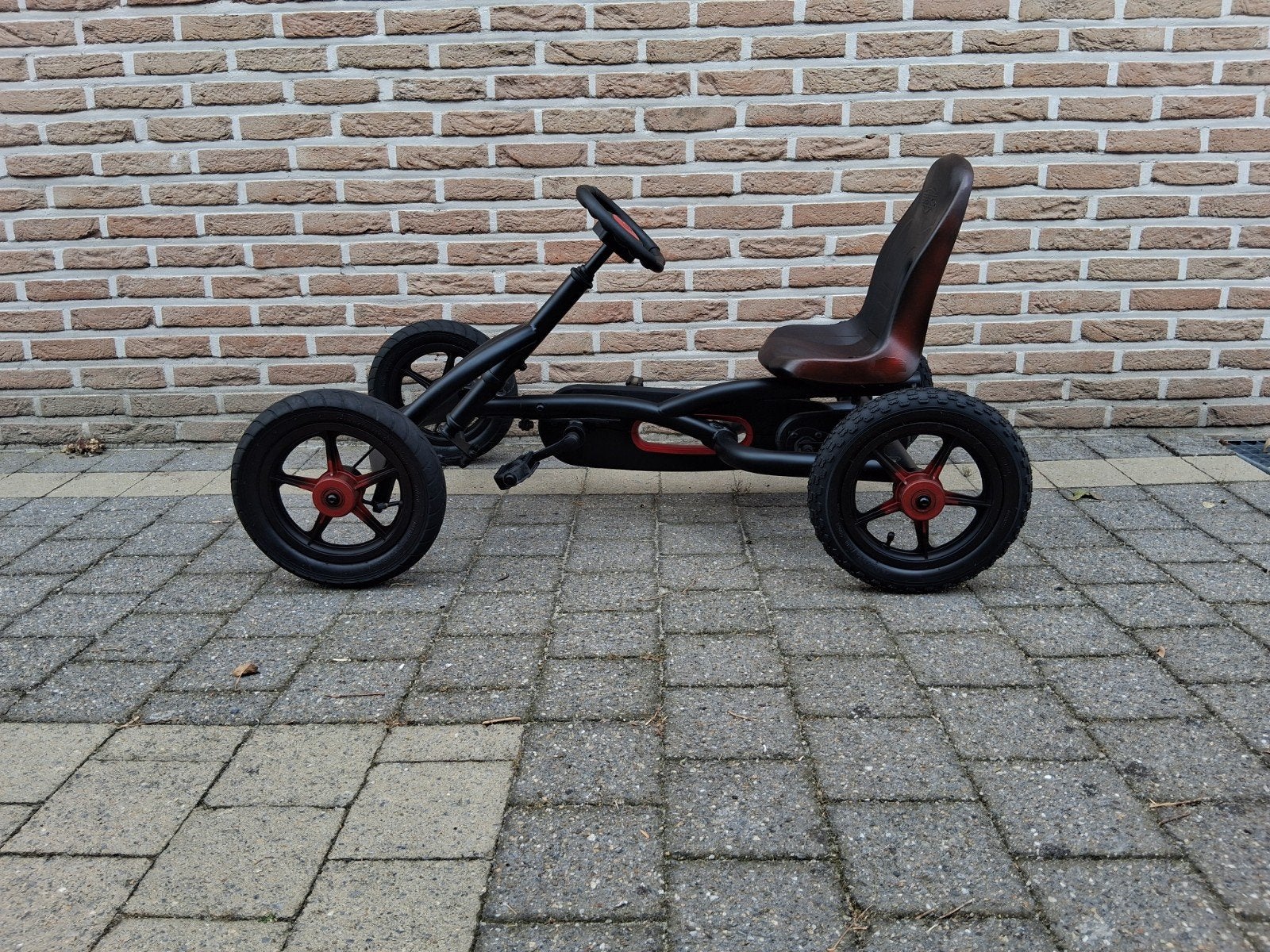 Berg skelter gocart Type Buddy Black Edition, Kinderen en Baby's, Speelgoed | Buiten | Skelters, Ophalen, Berg, Vrijloopautomaat