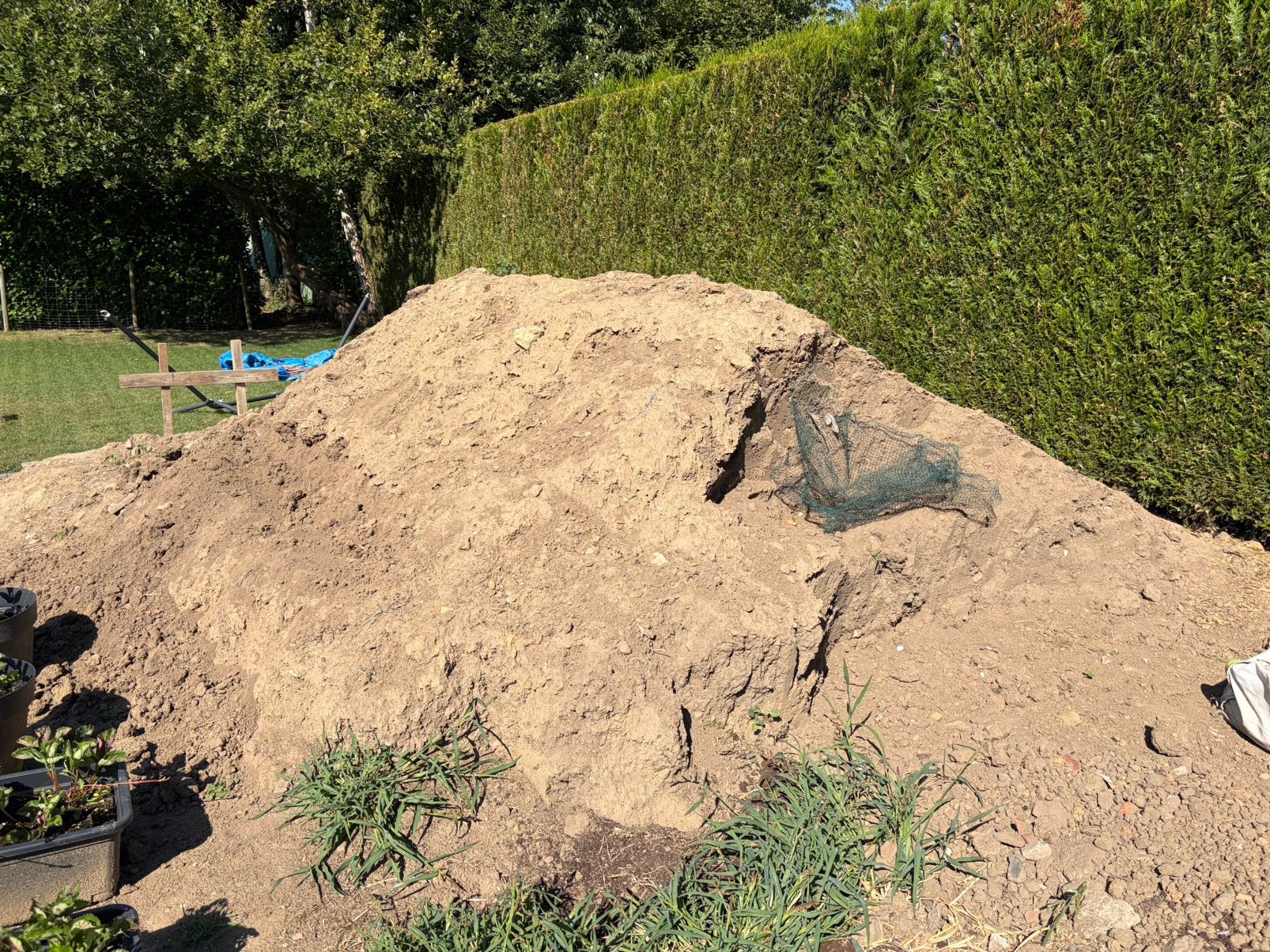 Zwarte grond gratis, Enlèvement