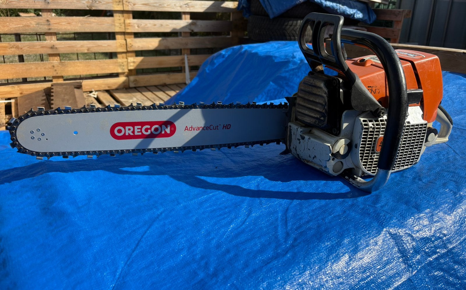 STIHL MS 460 – Tourne comme une horloge, Enlèvement, Comme neuf, Autres types