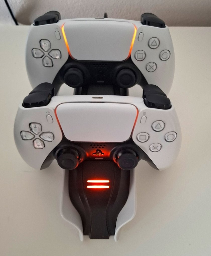 1x PS5 DualSense (White) of 2x inclusief docking, Consoles de jeu & Jeux vidéo, Sans fil, Enlèvement ou Envoi, PlayStation 5, Info@retrogamed.be