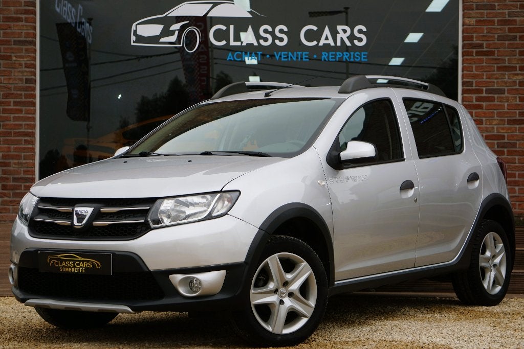 DACIA SANDERO 0.9 TCe Stepway CLIM CARNET GARANTIE 12 MOIS, Auto's, Dacia, Voorwielaandrijving, Stof, Zwart, Bedrijf
