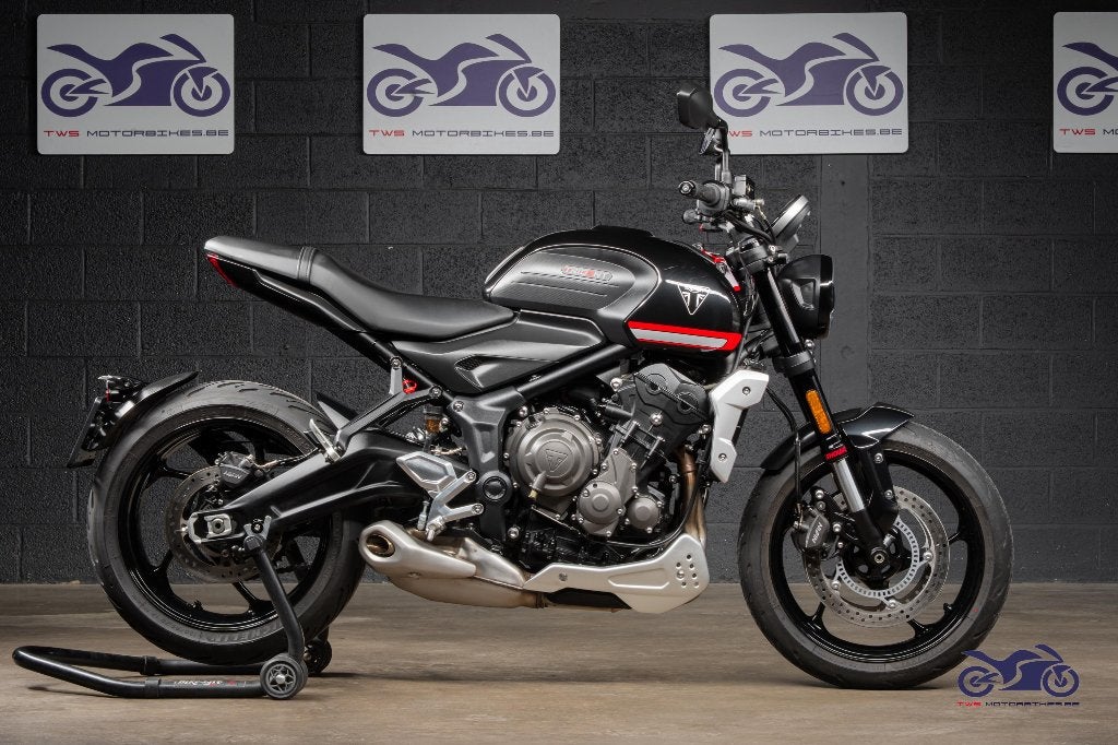 Triumph Trident 660 - 11.808 km, Motoren, Motoren | Triumph, Occasion, Motorrijbewijs A, 3 cilinders, ABS