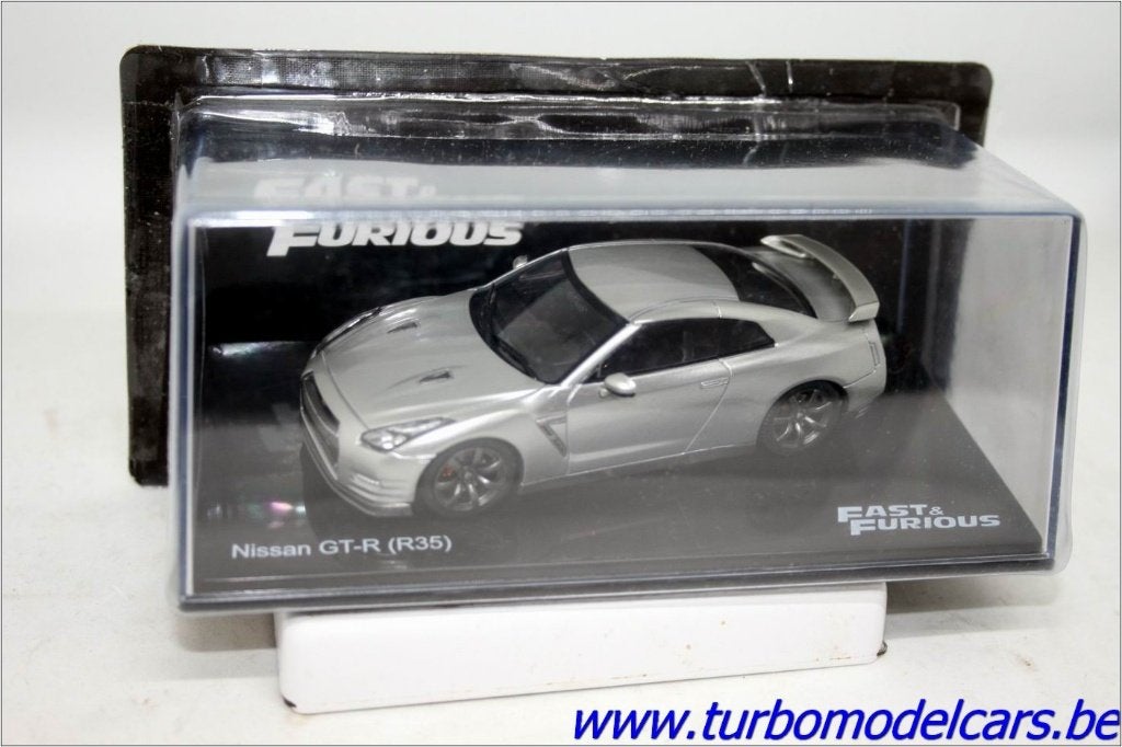 Nissan GT-R (R35) 1/43 Altaya Fast & Furious, Enlèvement ou Envoi, Neuf, Voiture, Autres marques