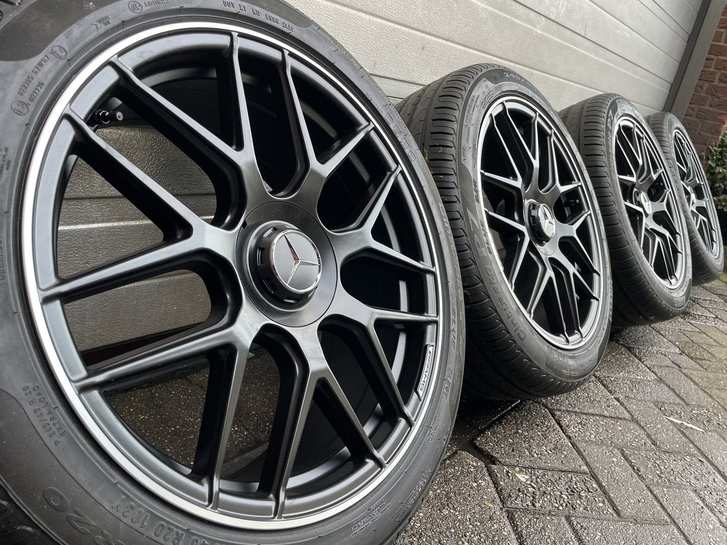 20 inch Mercedes AMG GLC C253 W254 W253 X254 GLC 43 velgen, Neuf, Pneus et Jantes, 255 mm, Véhicule de tourisme