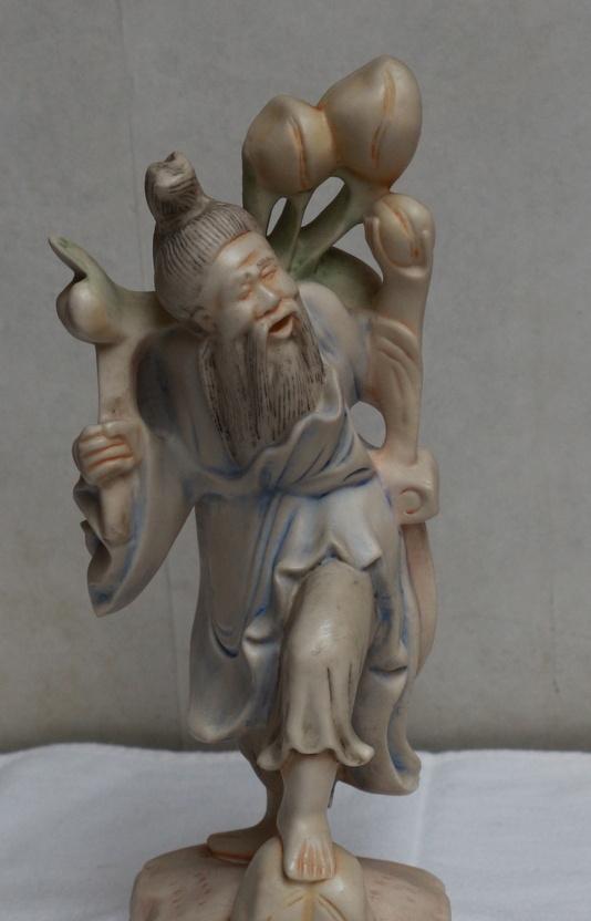 Chinees beeld van Oosterse Wijze of Onsterfelijke (Ba Xian), Antiek en Kunst, Antiek | Keramiek en Aardewerk, Ophalen of Verzenden