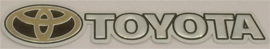 Toyota metallic sticker #14, Auto diversen, Autostickers, Verzenden