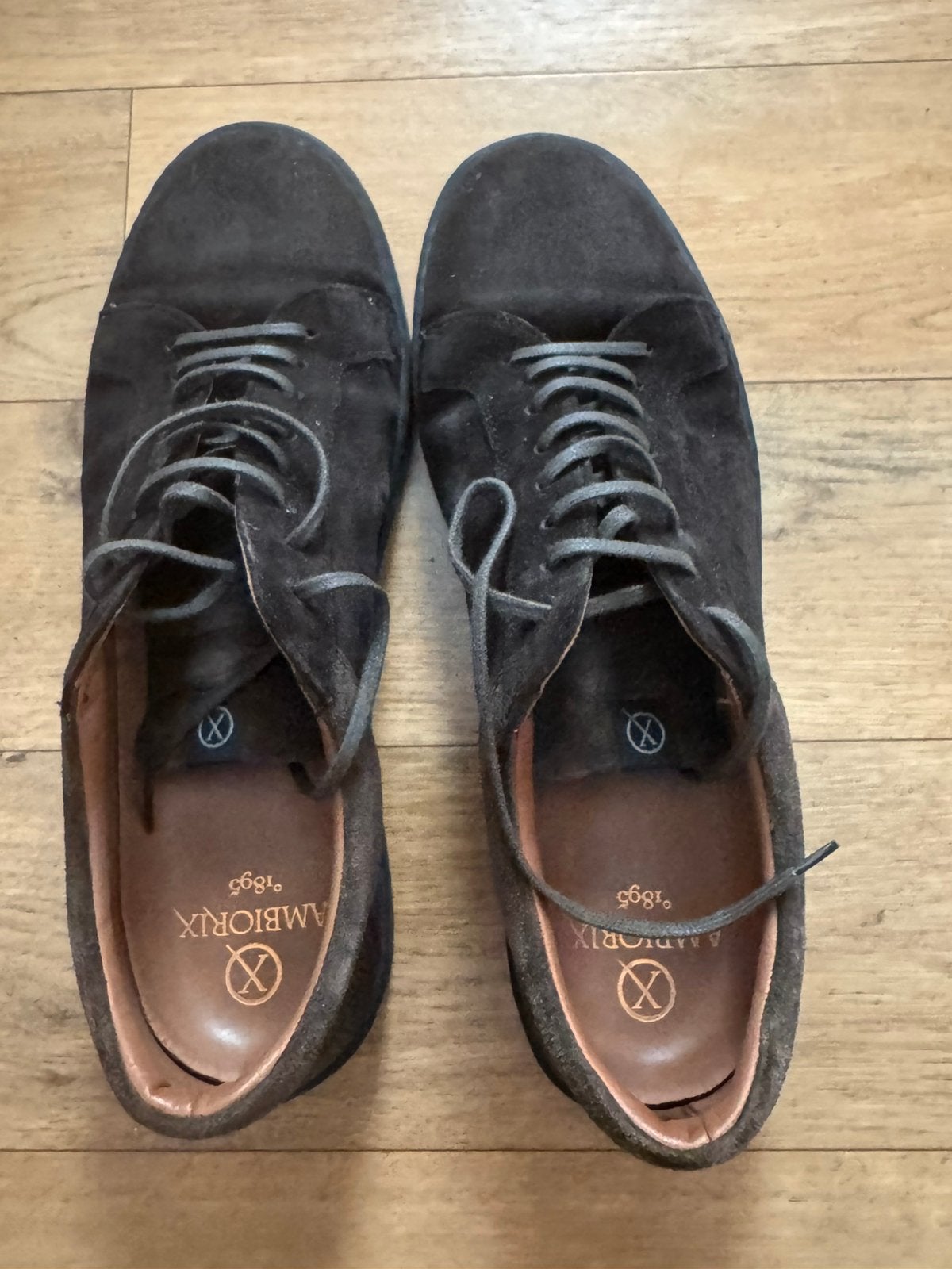 Ambiorix sneaker donkerbruin 45, Ophalen of Verzenden, Zo goed als nieuw