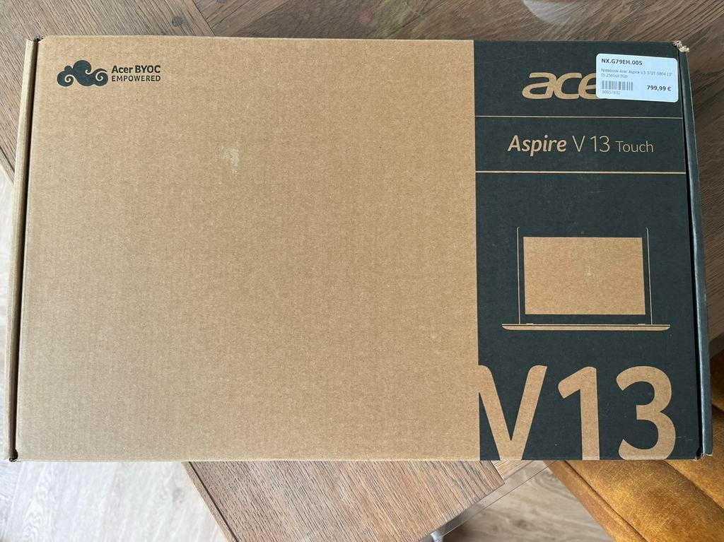 Acer Aspire V 13” touchscreen, Ophalen, Gebruikt, 8 GB, 13 inch