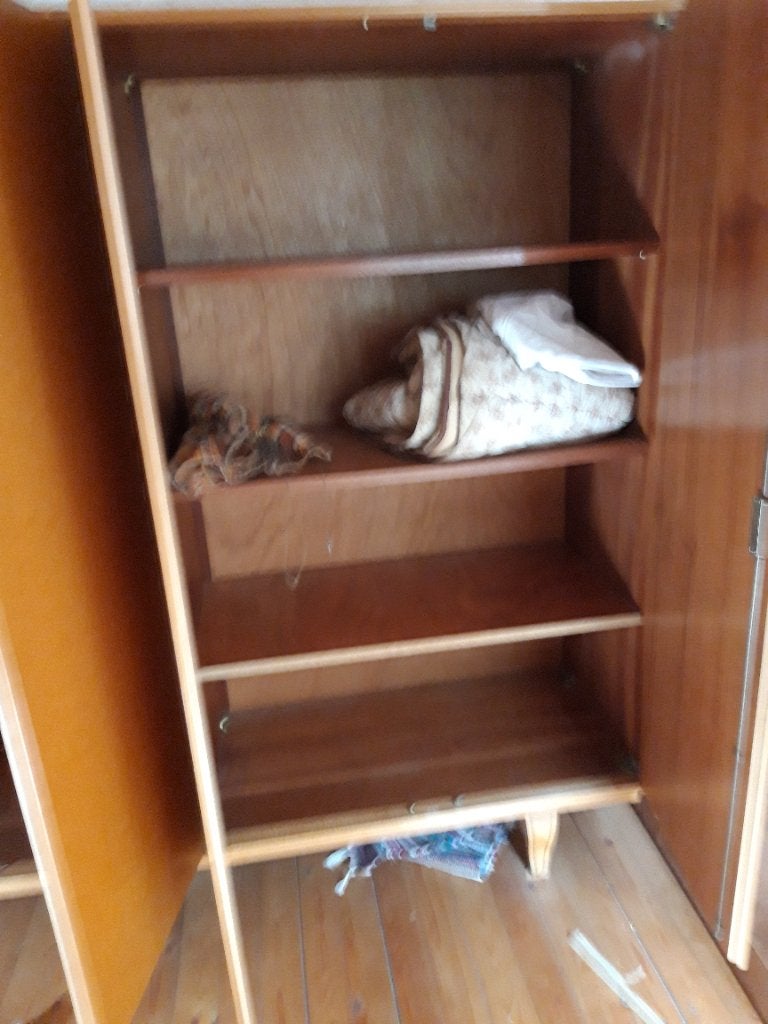 Kleerkast, Ophalen