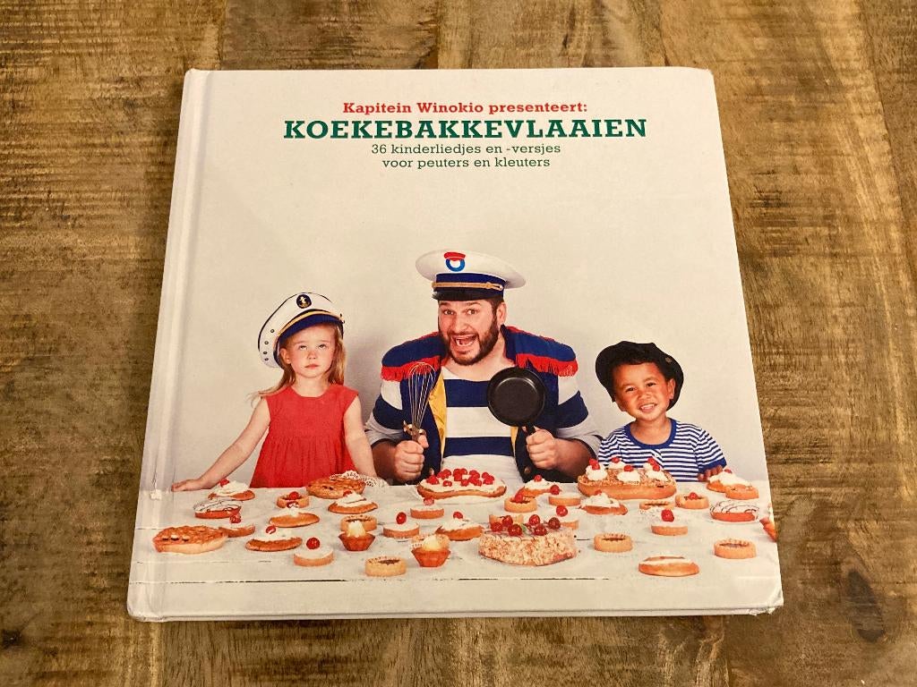Kapitein Winokio - Koekebakkevlaaien + cd, Cd's en Dvd's, Ophalen of Verzenden, Gebruikt, Muziek, 3 tot 5 jaar