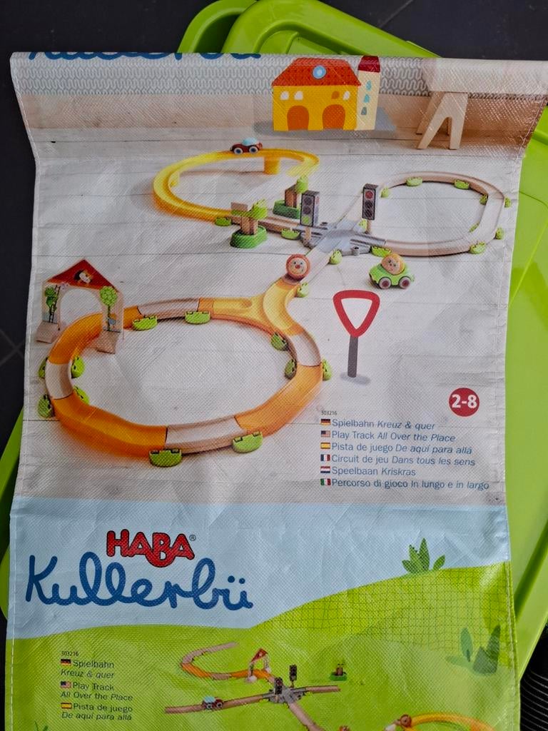Haba ballenbaan, Ophalen, Zo goed als nieuw, Met looping