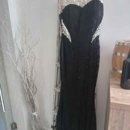 robe de soirée, Enlèvement, Comme neuf, Taille 36 (S), Noir