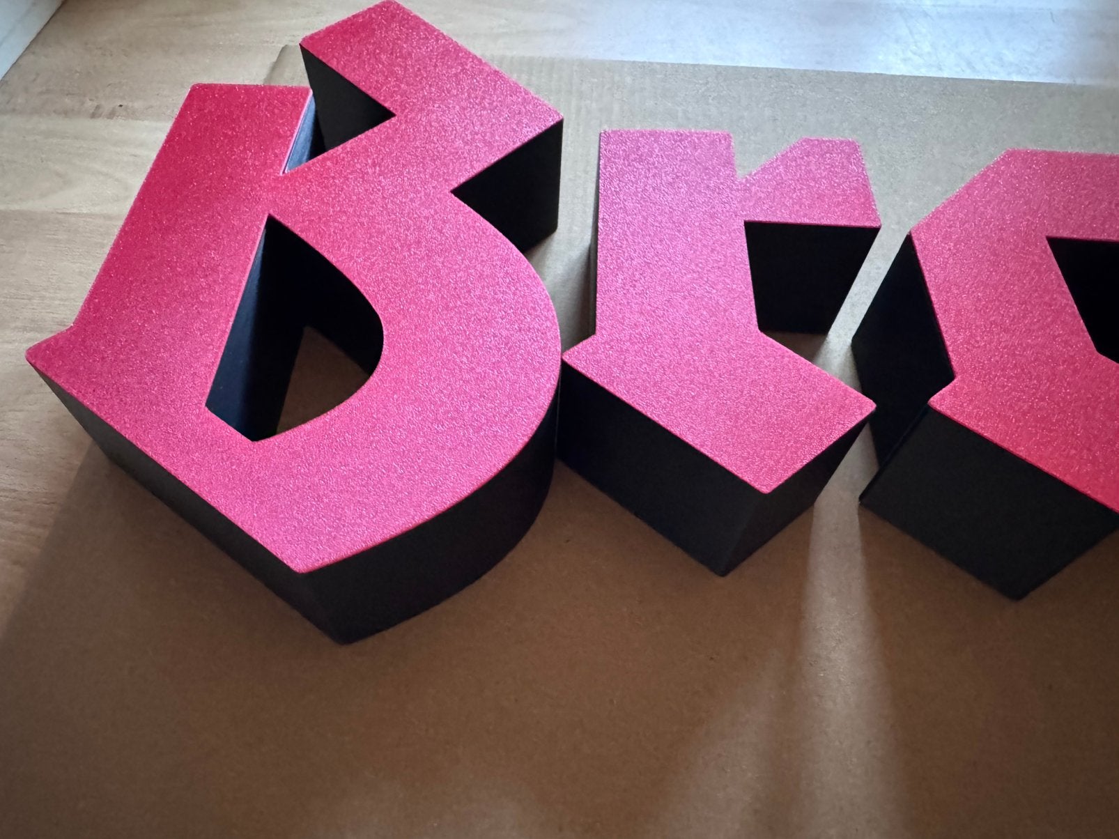 Brand Reclame Letters Los 68cm breed 25 hoog, Verzamelen, Verzenden, Nieuw, Reclamebord
