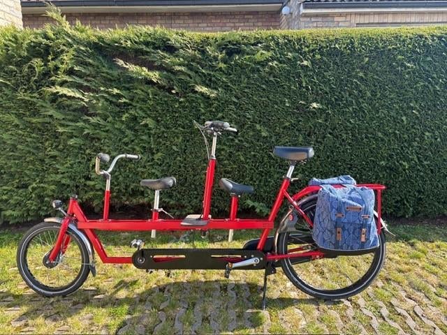 kind ouder tandem, Fietsen en Brommers, Ophalen, Gebruikt