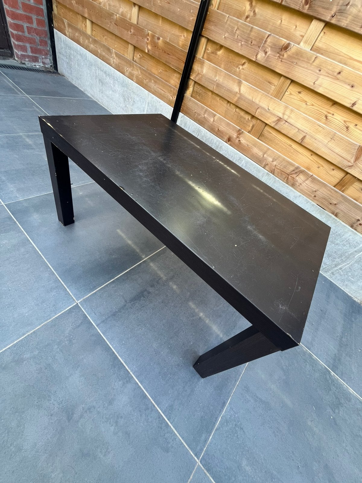 FREE — LACK SALONTAFEL — zwartbruin, 90x55x45 cm, Huis en Inrichting, Ophalen, Gebruikt