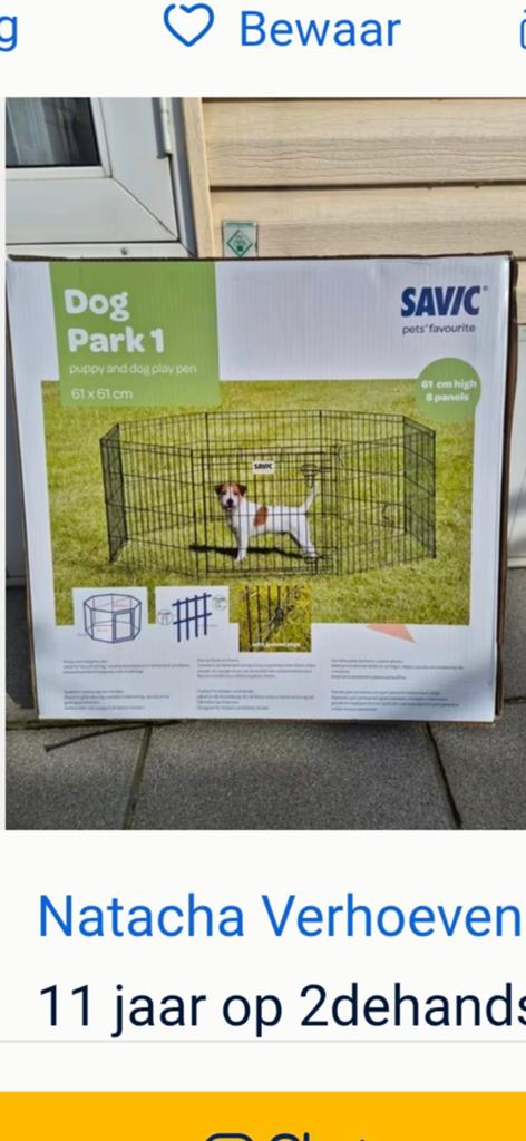 Honden park plooiren, Dieren en Toebehoren, Ophalen