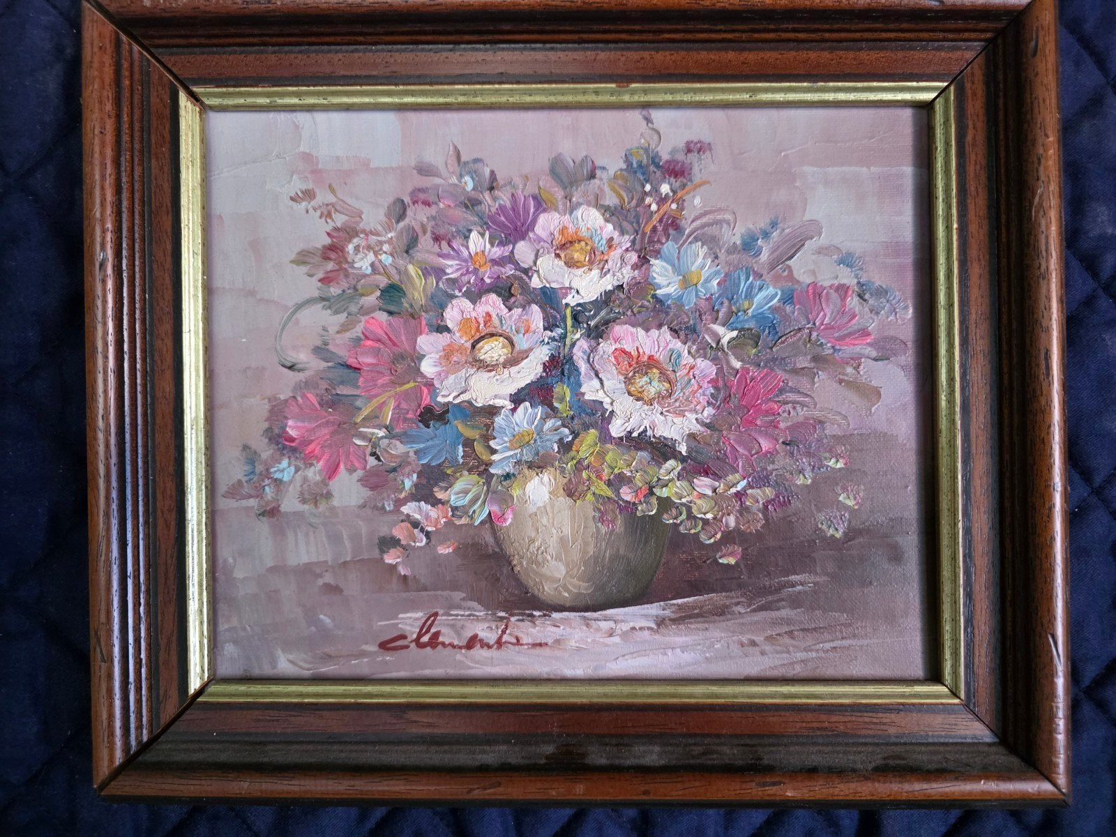 Prachtig Impressionistisch Olieverfschilderij, Antiek en Kunst, Kunst | Schilderijen | Klassiek, Bloemen, Impressionistisch, Olieverf