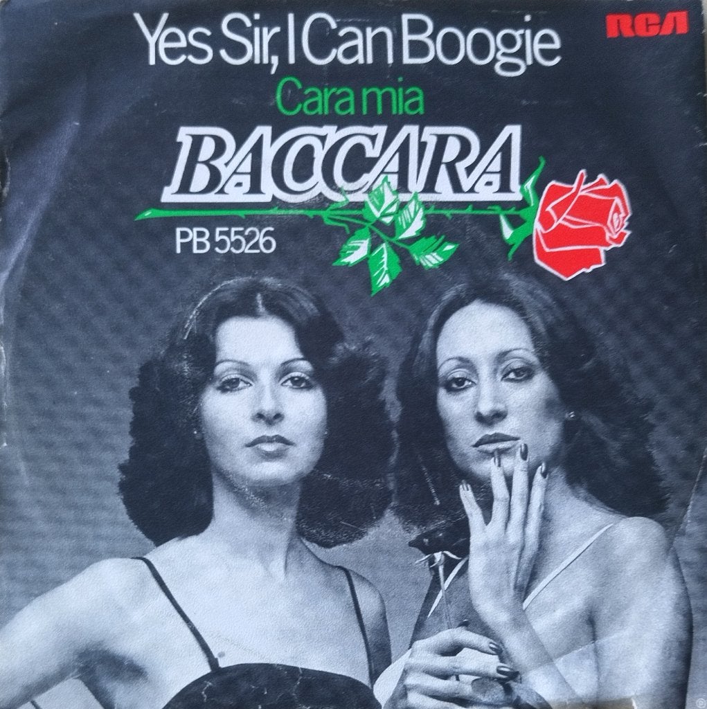 Baccara - Yes sir, i can boogie, Cd's en Dvd's, Vinyl Singles, Zo goed als nieuw, Fotohoes, Originele persing, Single, 1970 - 1979