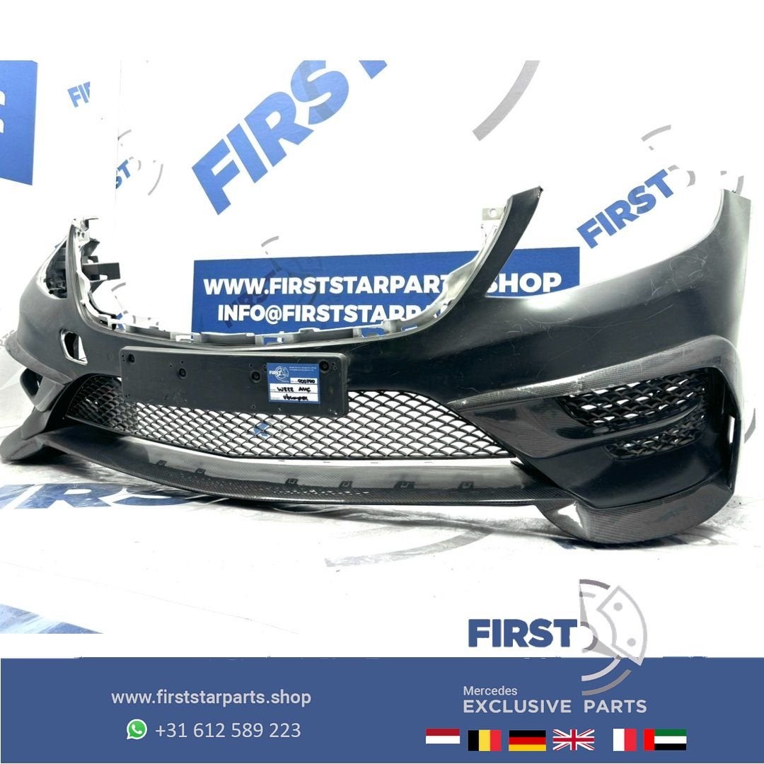 W222 S KLASSE FACELIFT AMG VOORBUMPER COMPLEET origineel Mer, Utilisé, -, Avant, -