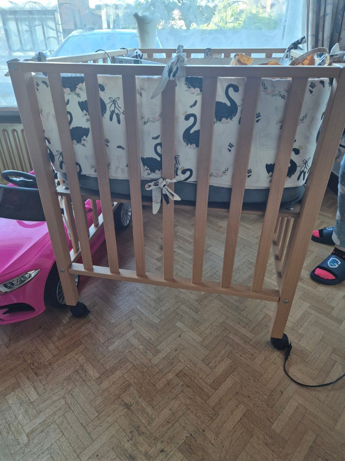 park te koop, Kinderen en Baby's, Babyparken, Ophalen, Zo goed als nieuw, Vierkant, In hoogte verstelbaar