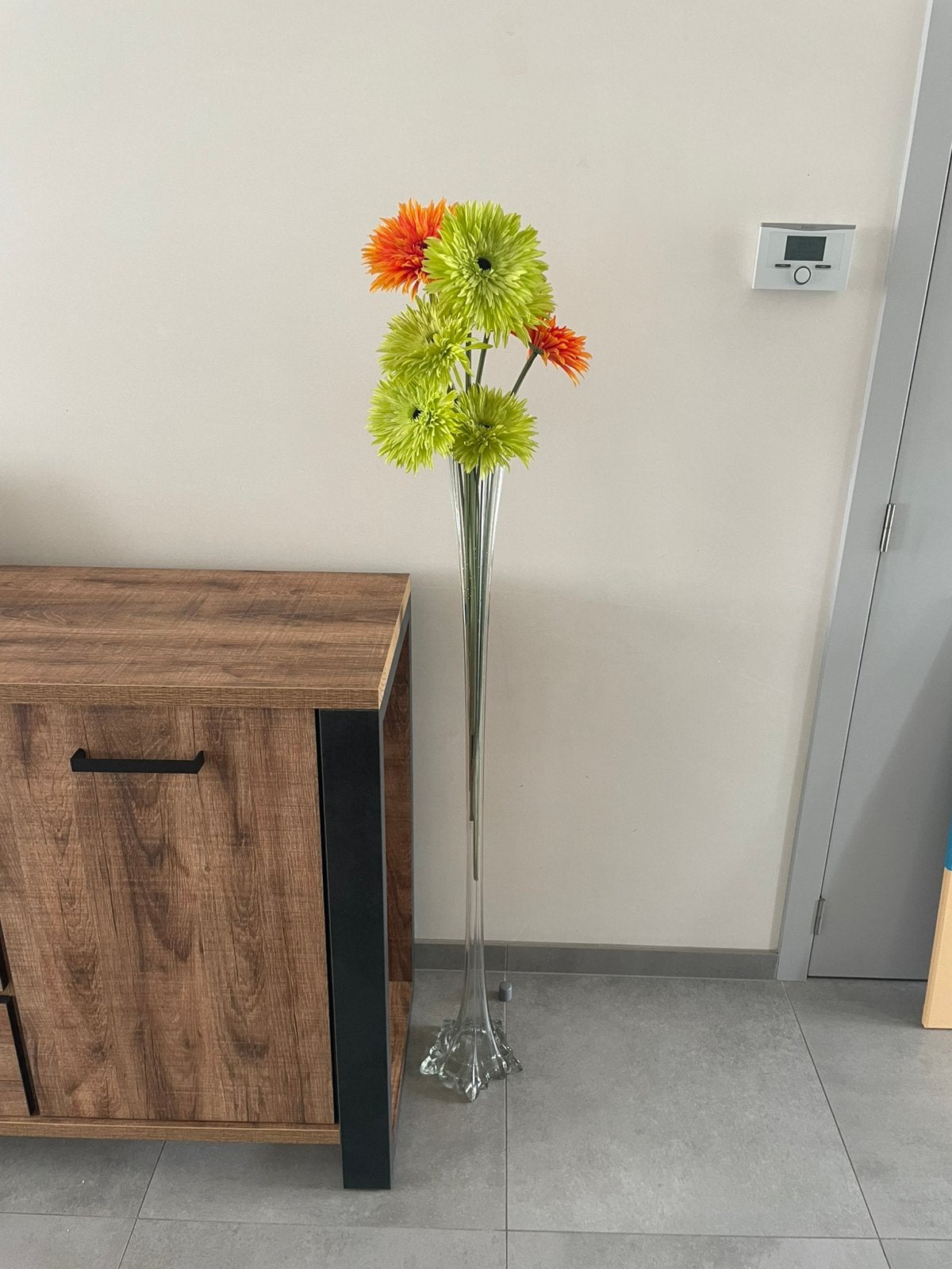 Grote glazen vaas (120cm), Antiek en Kunst, Ophalen