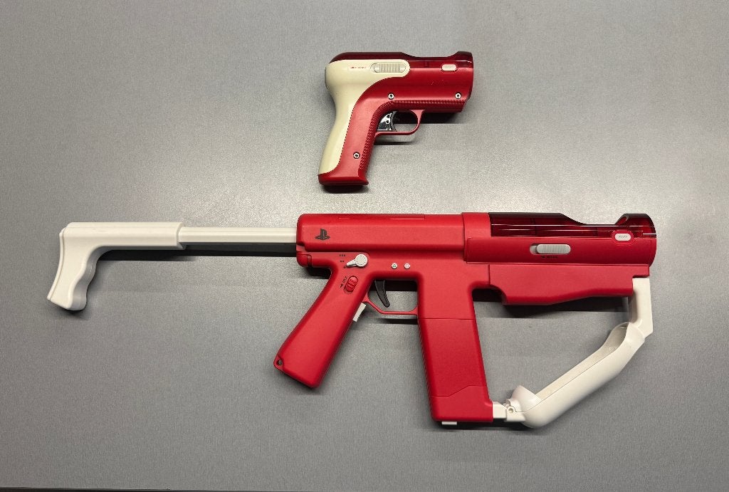 Playstation Move sharp shooter guns PS3 & PS4, Enlèvement ou Envoi, Comme neuf, Shooter