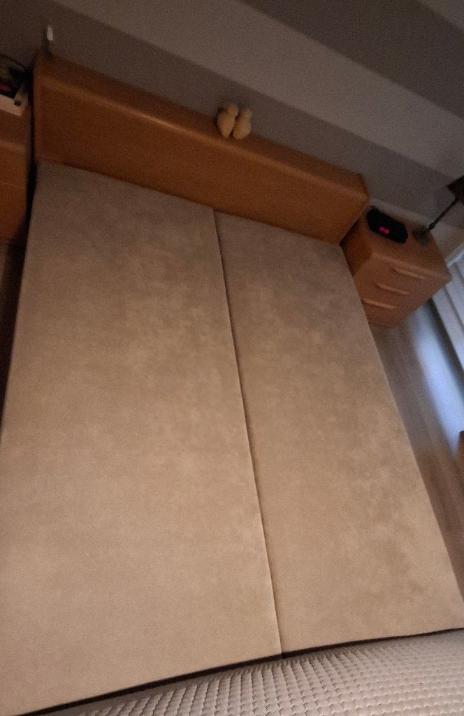 Sommier, Maison & Meubles, Beige, 200 cm, Une personne, Comme neuf