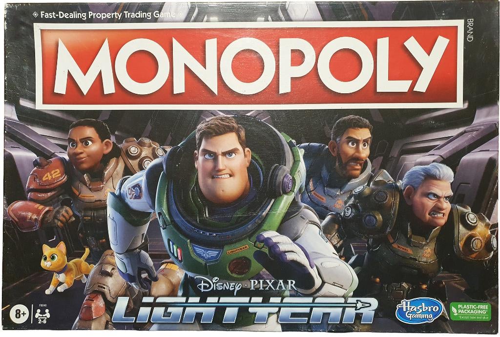 Monopoly - Disney - Lightyear Edition - English (Sealed), Vijf spelers of meer, Verzenden, Nieuw, 1027 Newport Avenue, Pawtucket, RI 02861, United States