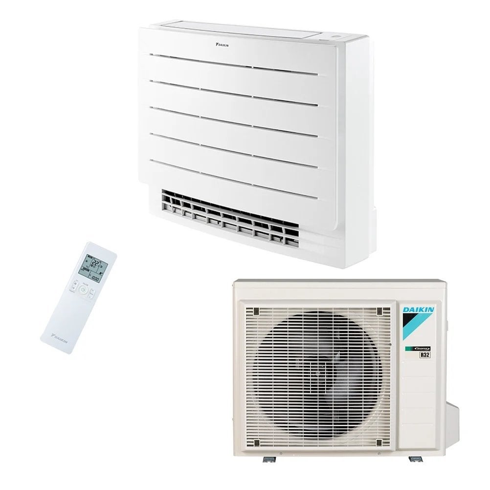 Daikin Perfera vloermodel airco FVXM35B + RXM35A 3,5kW, Ophalen, Timer, 3 snelheden of meer, 100 m³ of groter
