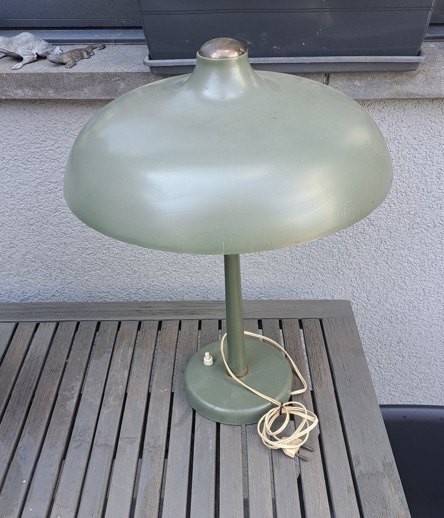 Lampe champignon vintage des années 1960 VEB Narva, Maison & Meubles, Lampes | Lampes de table, Enlèvement ou Envoi, Utilisé, Vintage